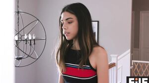 FILF - Tattooed MILF stepmom invites stepdaughter to th