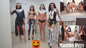 Halloween Perv Nuns Squad OB230