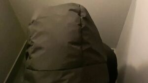 Addy Broke - Public deep blowjob in the elevator, until