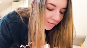 Addy Broke - Wanted To Eat But Got Cum In Her Mouth _ R