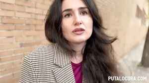 Pillada española sin bragas. Laura