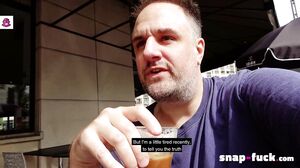 Snap Fuck - Candy gets fucked hard by a rando