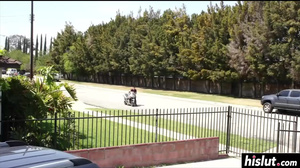 Beautiful redhead MILF gets boned hard