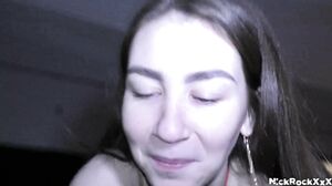 Nick Whitehard - Vivian Grace. First sex on camera. How