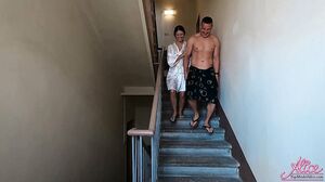 AliceKellyXXX - Husband Public Hard Fuck Neighbor on St