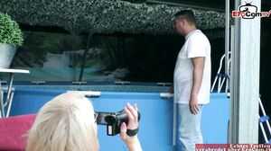 EroCom - Blonde mature with glasses wants to shoot an o