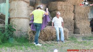 EroCom - Old couple is spending a hot vacation on the f