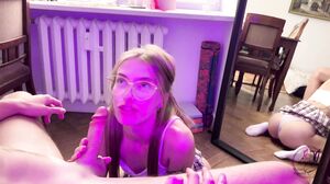 BunnyRabbits - I asked a friend to practice giving a Bl