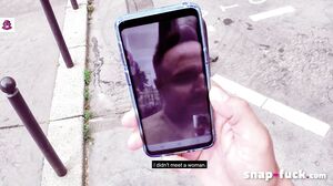 Snap Fuck - Cheeky girl Flora Milano enjoys her filthy