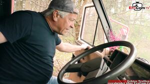 EroCom - Teen seduces a strange man into sex who could