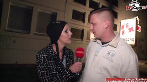 EroCom - Spontaneously towed a man on the street for ca