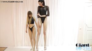 Giant Fem - A video of extremes. Huge beautiful models