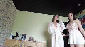 Aura Sin - Vika Brings Her Friend in Our Family Threeso