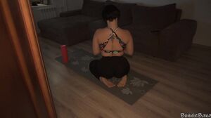 BonnieBang - ✿ POV: step sister works out in the room a