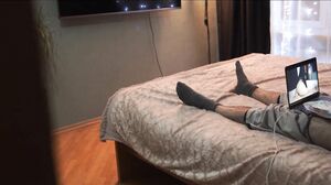 Fantasy Slime - Stepsister caught me jerking off and de