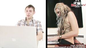 british blonde curly hair teen fuck