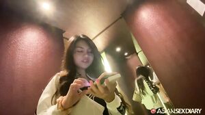 Fin - Horny Chinese Model Seemed Shy Until