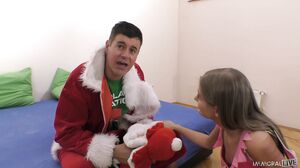 Tiffany Tatum - Pretty and Petite Tiffany Tatum Makes Santas Day