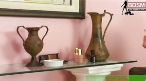 Femdom Latina milf wants anal from her feed slave