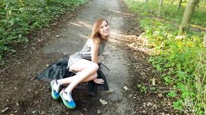 Anne Eden - Horny Outdoor after Party Fuck