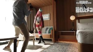 A pervert with big breasts and a lot of orgasms! Cospla