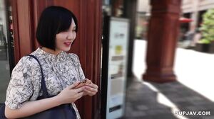 First shooting/face showing! A pure woman who grew up i