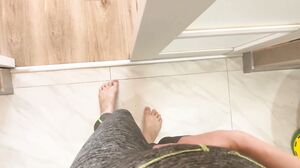 LuxuryLovers - Step Mom Caught Step Son Jek off and Bra
