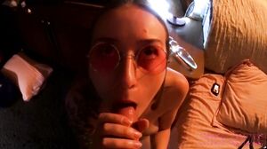 Alex Ivi - Teen Blowjob Deepthroat Cumshot Compilation