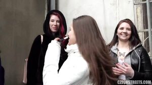 Czech Streets E134 - Nathalia - Girls from Hairdressing Tech
