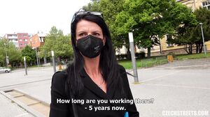 Czech Streets E129 - Dominika - MILF Walking On Public With Vibrator