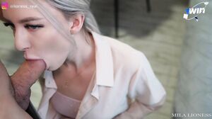 Mila Lioness - I invited a classmate to my place after