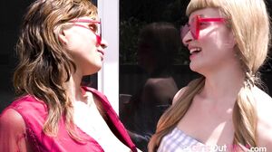 GirlsOutWest - Hazel Leone And Laney Day - Love Me Tend