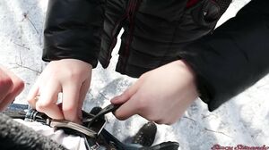 Stacy Starando - girl Was Fucked By Stranger In A Winte