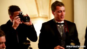 Bambi Bella - High class pussy gangbang - 1080p