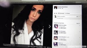 Czech Streets 100: Busty 18 y/o Denisa