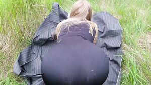 Luxury Malinka - Students fuck in nature and read Freud