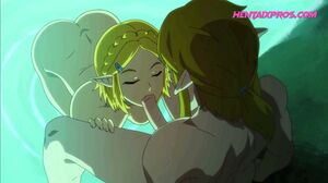 Sexy Blonde ELF DOggystyle ANIME HENTAI