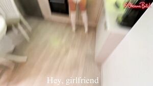 Oksana Katysheva - Mummy Can I Fuck Your Mouth? Stepmother Tastes Her Stepson's Cum for Breakfast!