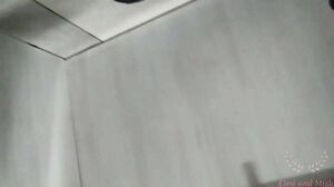 Eleo and Mish - Risky Hot Blowjob from Gf in Changing Room With Cum on Bra and Leave It