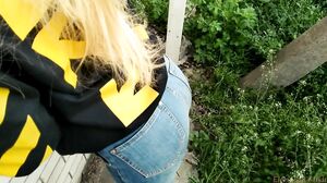 Eleo and Mish - Tiger King Tames Pussycat - Wild Sex Outdoors - 'you Must Be Horny as Hell'