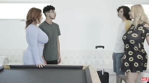 London River, Natasha Nice - Double Dorm Drop Off in HD