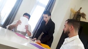 Oneybeezz - Very Skinny Girl Destroyed by 4 Cock 4On1 ATM DP ATP Rimjob and Drinking