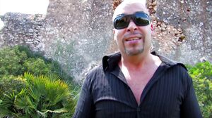 Hot Pornstars - Anal sex session outside with a fantastic brunette chick 2