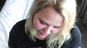 MaryCandy - Talked Sexy Step Sister Into Sucking Cock Before Her Date