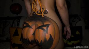 Gonzo Halloween 2021 with Kristy Black (Anal & DAP with Piss Drinking) SZ2769 in 4K