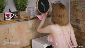 Monica Sayer - Busty Teen Housekeeper