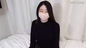 *Overwhelming eroticism. A smiling black-haired F-cup female student came to relieve her sexual desire after finishing her exam, so she mercilessly creampied her. *Review benefits available