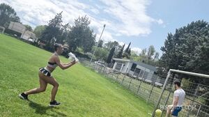 French cheerleader natural fit girl piss and anal DP ATM ATP DESTROYED 2 on 1