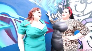 Asstyn Martyn & Eliza Allure - Pin-Up Plumpers
