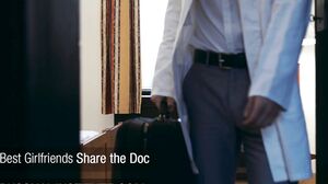 Russian Institute - Handsome doctor hot threesome with Apolonia Lapiedra and Léa Guerlin